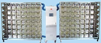 Стеллажи для систем ИВК для содержания мышей и крыс 3W GA56