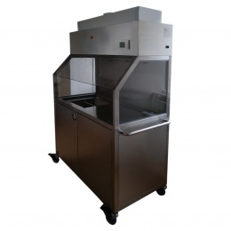 Станция для чистки клеток ABDC-12188A с фильтрующей вытяжной системой
