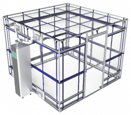 Модульные чистые зоны. Лаборатория-трансформер AWTech МАРС-1