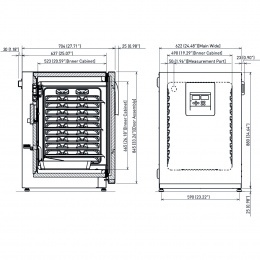 CO₂-инкубатор PHCbi MCO-170AC-PE (IncuSafe) с воздушной рубашкой. Объем 165 л.