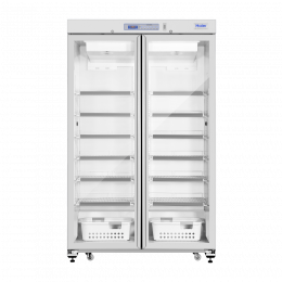 Холодильник фармацевтический Haier Biomedical HYC-1031GD, 2   двери с окном, (+2 ºС...+8 ºС)