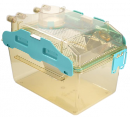 IVC клетки с изолированной поилкой 3W IVC- ISO- CAGE и стеллажи к ним.  Для содержания лабораторных  мышей, крыс, морских свинок. Материал клеток: PPSU